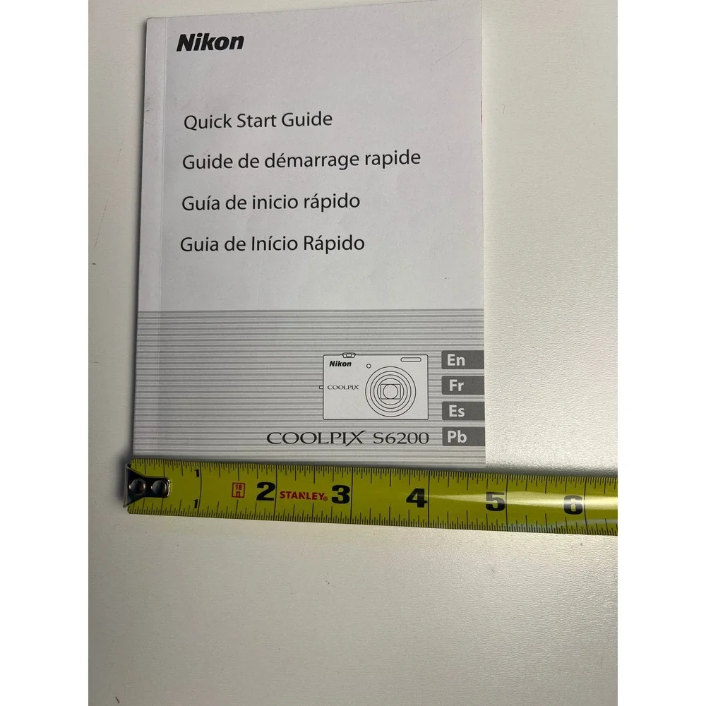 Nikon Coolpix S6200 Quick Start Guide‎ booklet 2011